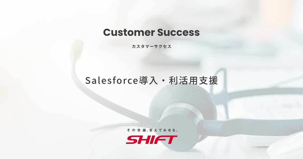 Salesforce導入・利活用支援