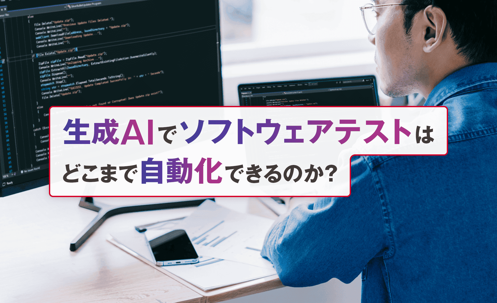 生成AIでソフトウェアテストはどこまで自動化できるのか？